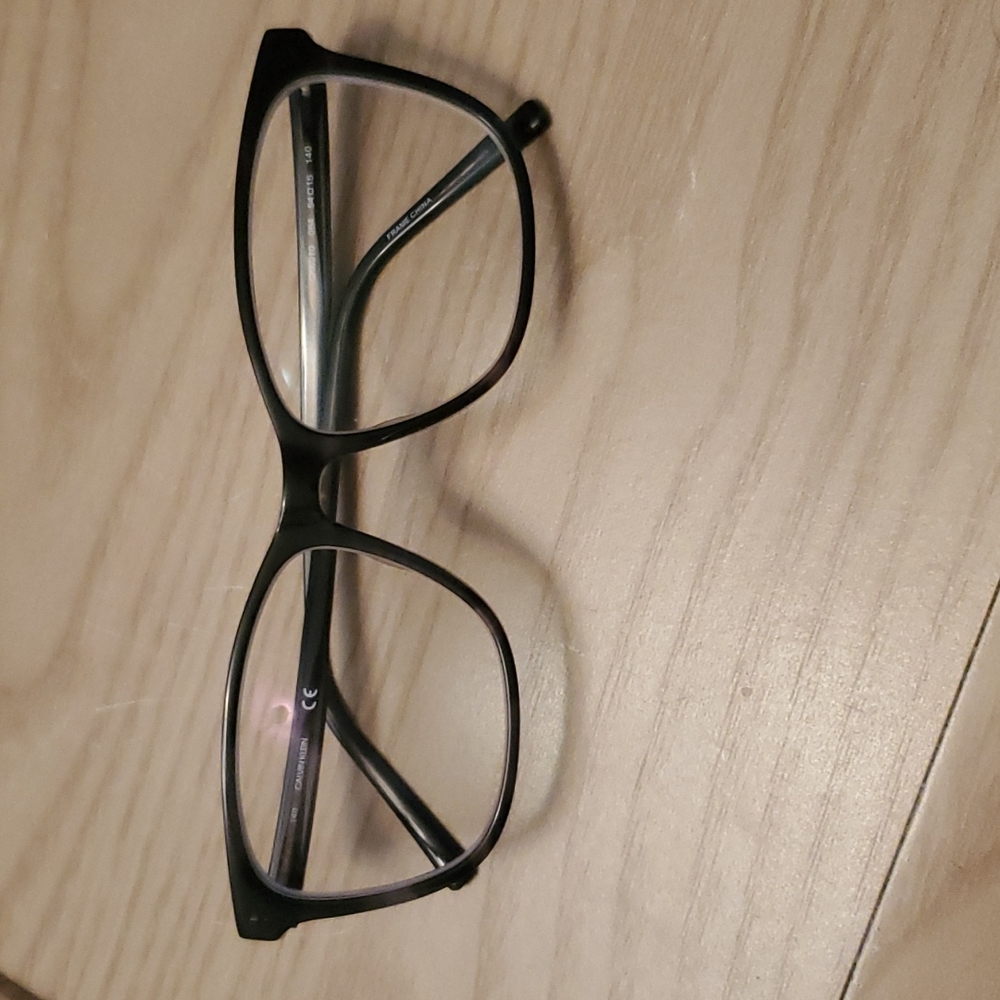 Calvin Klein Women's eyeglasses Black plastic